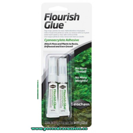 Flourish glue. Pegamento plantas y musgos
