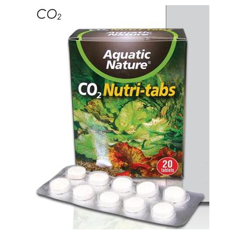 Tableta co2 20 pastillas Aquatic Nature